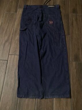 Seven Seven denim purple baggy pants